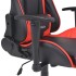 Silla de escritorio reclinable Racing de cuero artificial