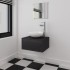 Conjunto de mueble y lavabo 3 piezas