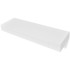 Estantes de pared flotantes con cajones 2 uds blanco 80