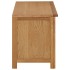 Mueble zapatero de madera maciza de roble 90x37x45