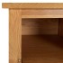 Mueble zapatero de madera maciza de roble 90x37x45