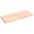 Tablero de mesa madera maciza roble sin tratar 140x60x(2-6)