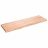 Tablero mesa madera roble tratada marrón claro 160x50x(2-6)