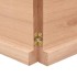 Tablero mesa madera roble tratada marrón claro 200x60x(2-4)