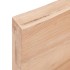 Tablero mesa madera roble tratada marrón claro 200x60x(2-6)