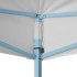 Carpa plegable profesional acero blanco 3x4