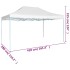 Carpa plegable profesional acero blanco 3x4