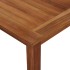 Mesa de jardín madera maciza de acacia 85x85x74