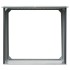 Casetilla para leña acero galvanizado gris 172x91x154