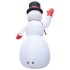 Muñeco de nieve inflable de Navidad con LED IP44 600 cm