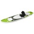 Juego de tabla paddle surf inflable verde 300x76x10