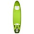 Juego de tabla paddle surf inflable verde 300x76x10