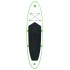 Juego de tabla de paddle surf hinchable verde y