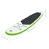 Juego de tabla de paddle surf hinchable verde y