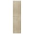 Armario de madera contrachapada roble sonoma 100x50x200