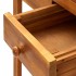 Carrito de cocina exterior madera maciza acacia