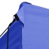 Carpa plegable profesional con 4 paredes acero azul 3x4