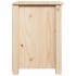 Mesitas de noche 2 uds madera maciza de pino 40x35x49