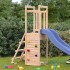 Parque infantil de madera maciza pino 53x46,5x169