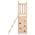 Parque infantil de madera maciza pino 53x46,5x169