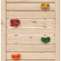 Parque infantil de madera maciza pino 53x46,5x169