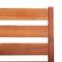 Sillas de comedor de exterior 2 uds madera maciza de