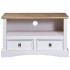 Mueble para TV Corona Range de pino mexicano blanco 91x43x56