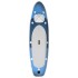 Juego de tabla paddle surf inflable azul 300x76x10