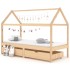 Estructura de cama infantil con cajones madera de pino