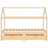 Estructura de cama infantil con cajones madera de pino