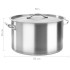 Olla de acero inoxidable 58 L 50x30