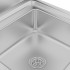 Fregadero de cocina profesional acero inoxidable 60x60x96