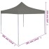 Carpa pleglable Pop-Up gris antracita 3x3