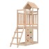 Parque infantil exterior madera maciza pino 52,5x110,5x214