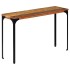 Mesa consola madera maciza reciclada 120x35x76