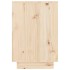 Mesitas de noche 2 uds madera maciza de pino 60x34x51