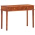 Mesa consola de madera maciza de acacia 110x40x76