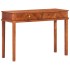 Mesa consola de madera maciza de acacia 110x40x76