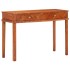 Mesa consola de madera maciza de acacia 110x40x76