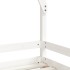 Estructura de cama para niños madera de pino blanco 90x200