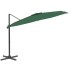 Sombrilla voladiza con LED verde 400x300