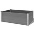 Arriate de WPC gris 150x100x54