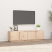 Mueble de TV de madera maciza de pino 140x40x40 cm