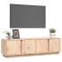 Mueble de TV de madera maciza de pino 140x40x40