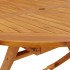 Mesa plegable de jardín de madera maciza de acacia 110