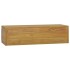 Armario de baño de pared madera maciza de teca 110x45x30