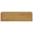 Armario de baño de pared madera maciza de teca 110x45x30