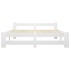 Estructura de cama madera maciza de pino blanca 180x200