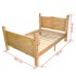 Estructura de cama Corona Range pino mexicano 160x200