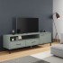 Mueble de TV con patas de metal OSLO madera maciza pino